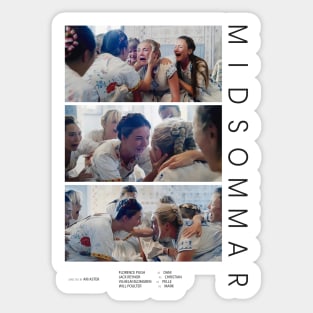 Midsommar - Movie Poster - Ari Aster Sticker